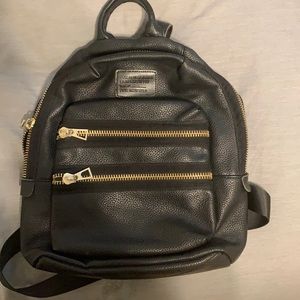 Leather backpack